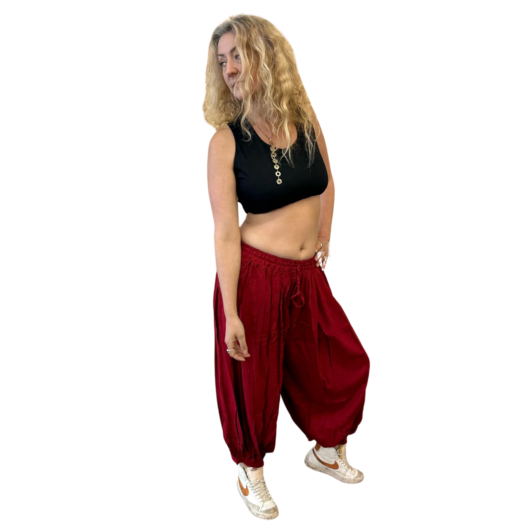 Rayon Balloon Yoga Pants