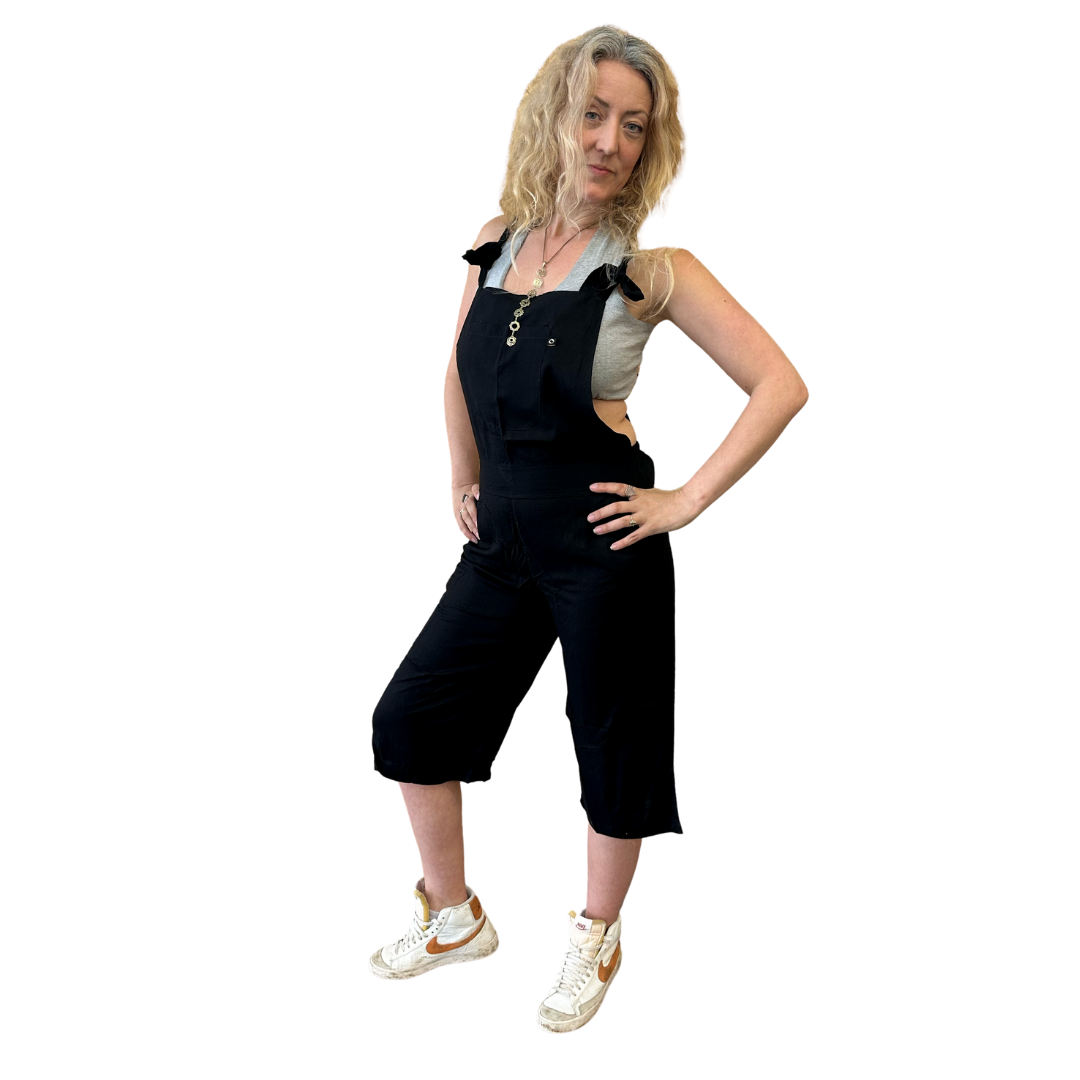 Rayon 3/4 Dungarees