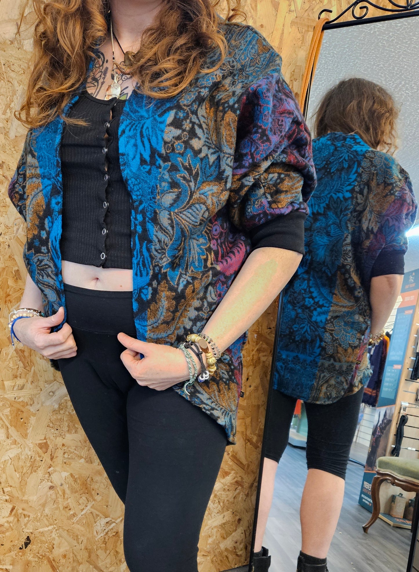 Vegan "Wool" Cardigan: Nature