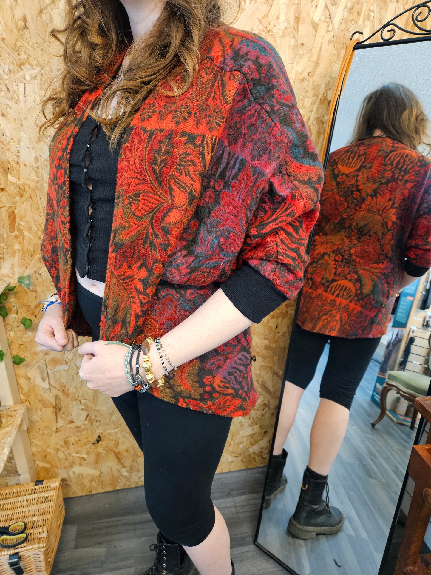 Vegan "Wool" Cardigan: Nature