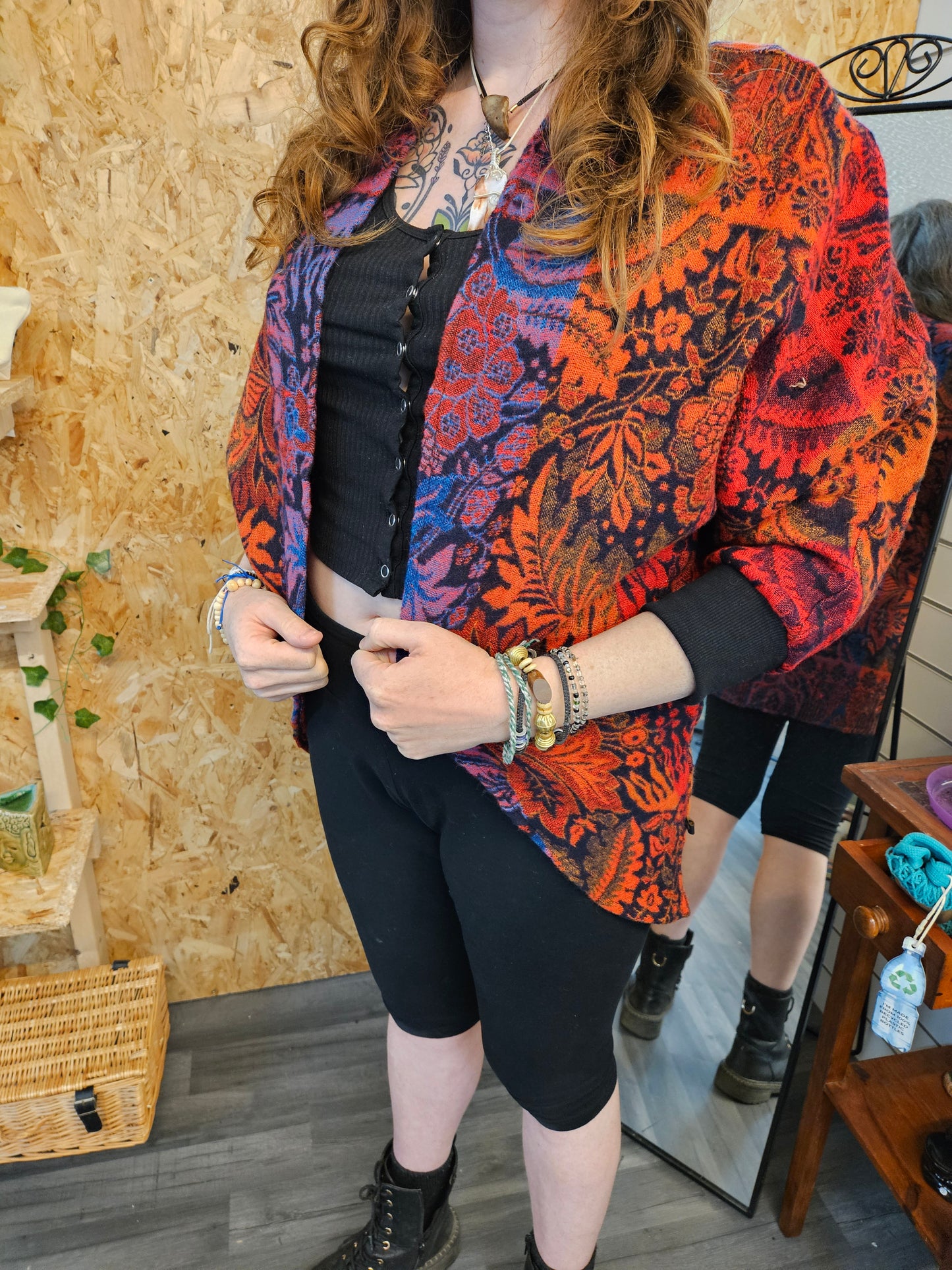Vegan "Wool" Cardigan: Nature