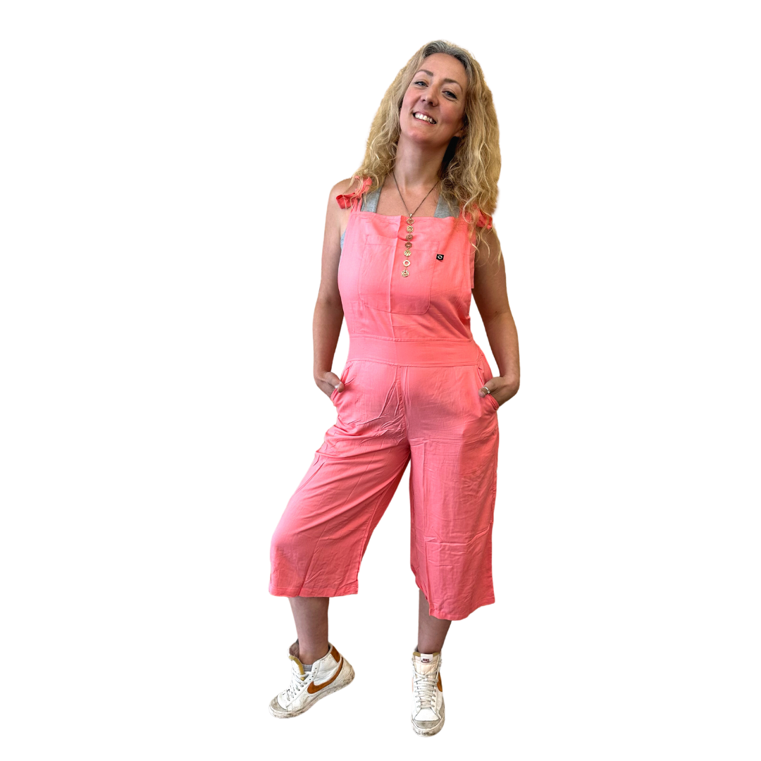 Rayon 3/4 Dungarees