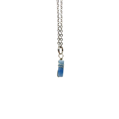 Wire Wrap Gemstone Necklace