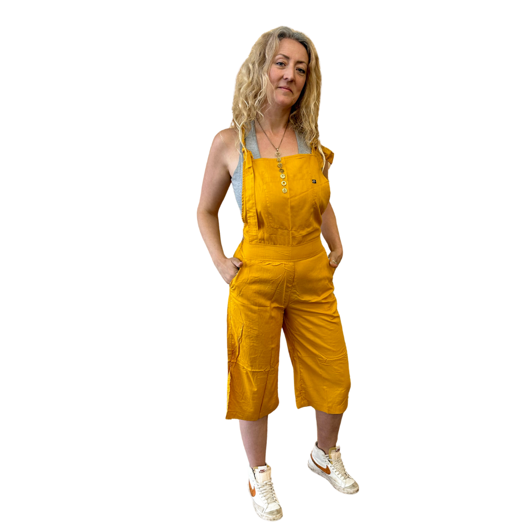 Rayon 3/4 Dungarees