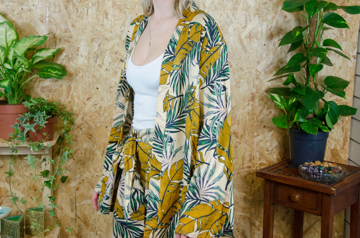 Sand Dune Short Kimono