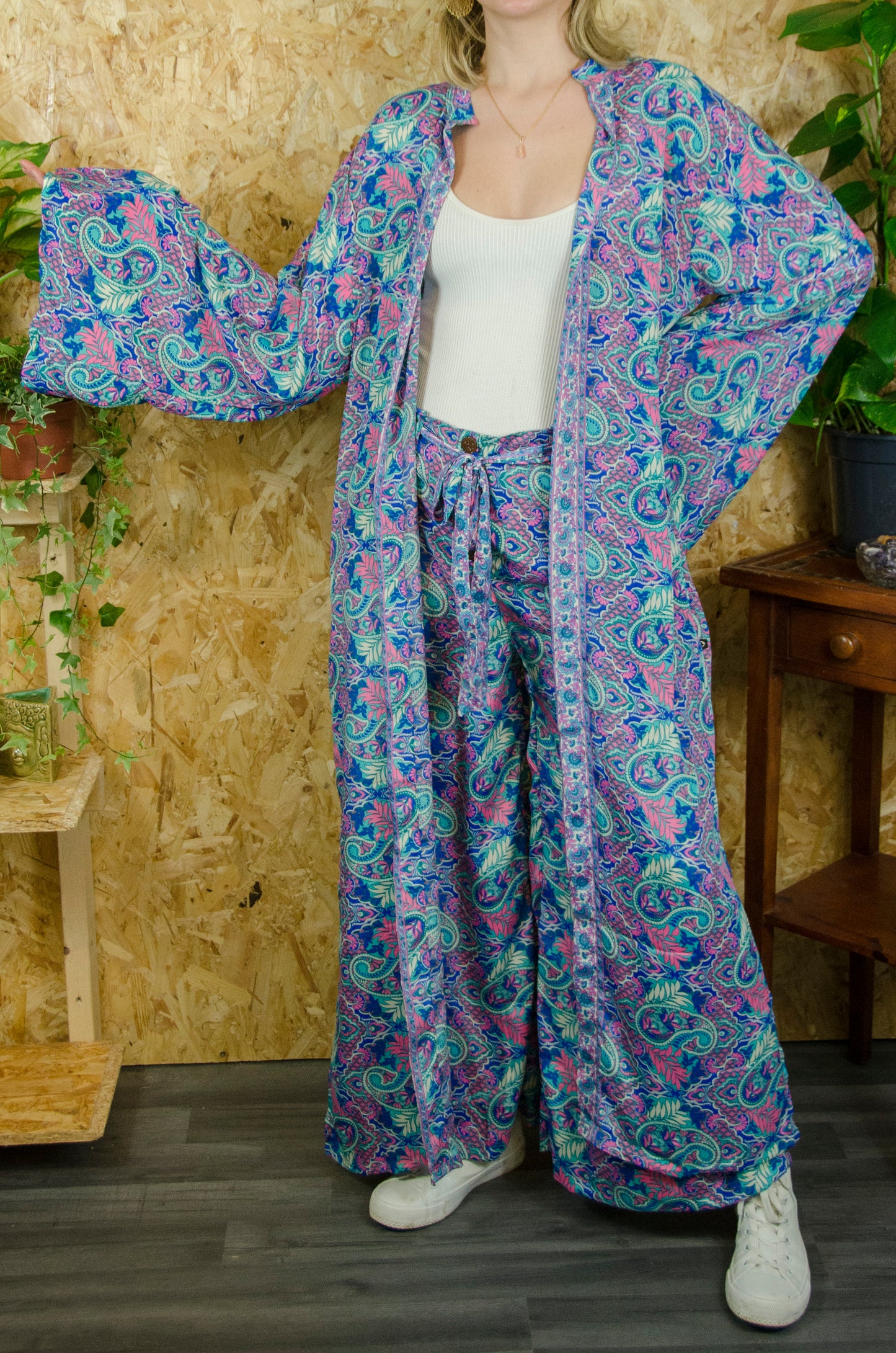 Long Kimono- Jellyfish