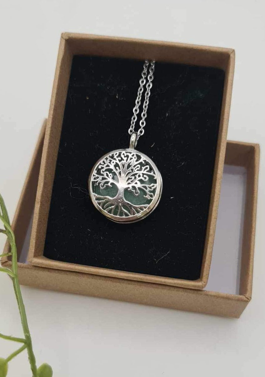 Tree of Life Locket Necklace