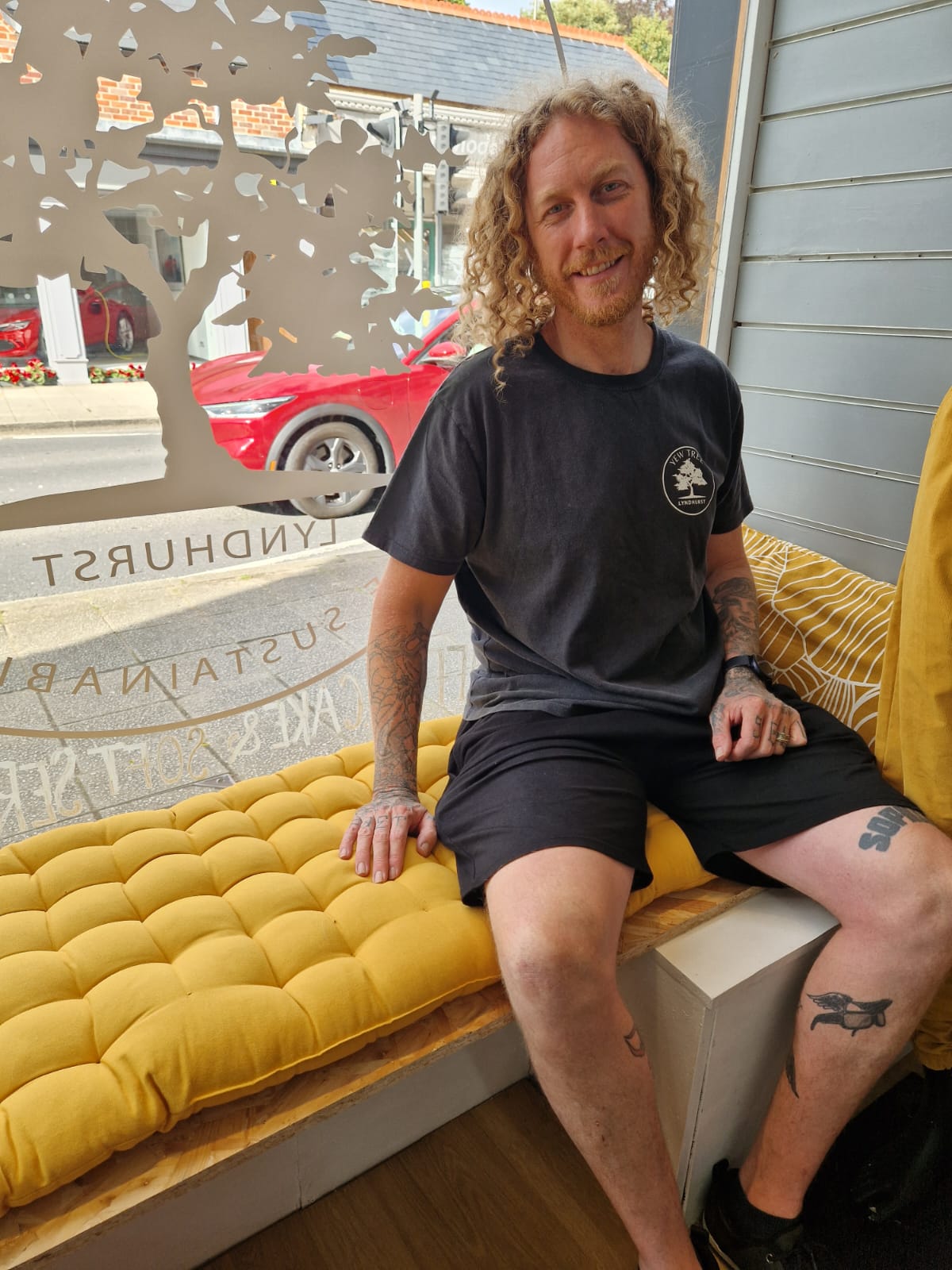 Organic Cotton - 'Yew Tree' Logo - Unisex Tee