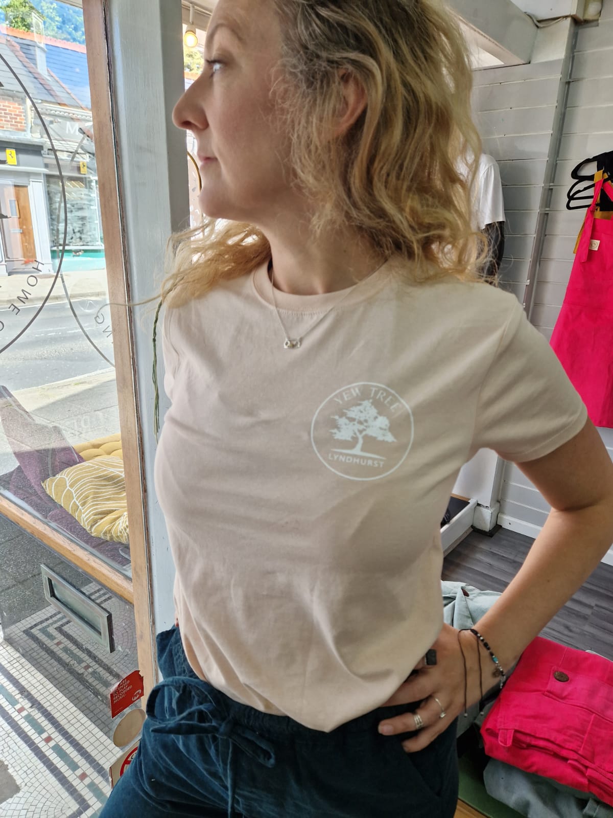 Organic Cotton - 'Yew Tree' Logo - Unisex Tee