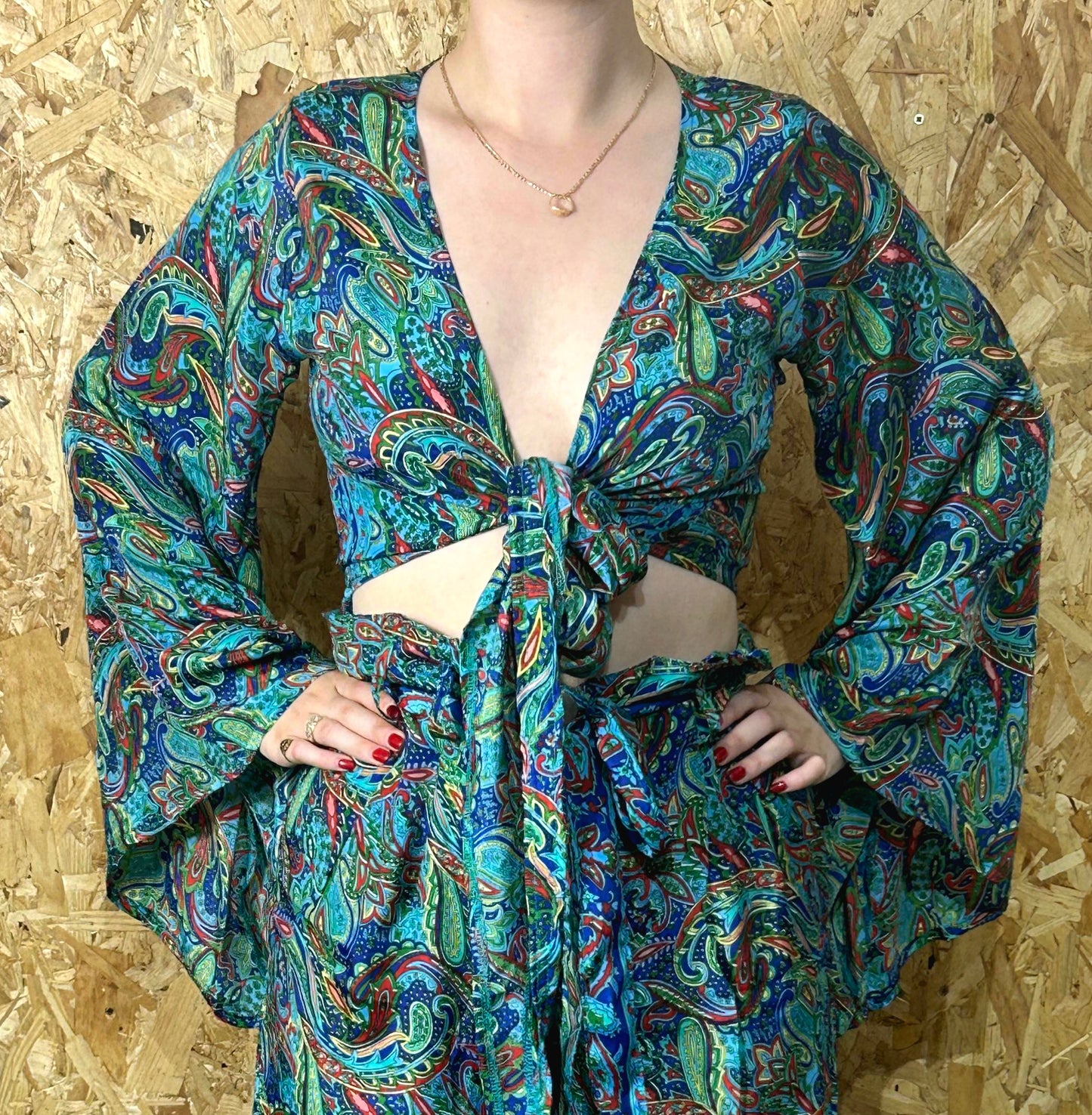 Peacock Love Top
