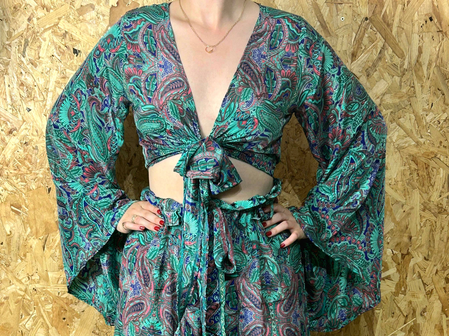 Peacock Love Top