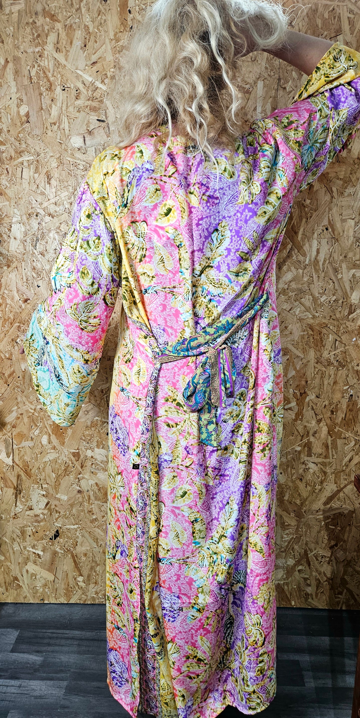 Long Kimono - Bird of Paradise