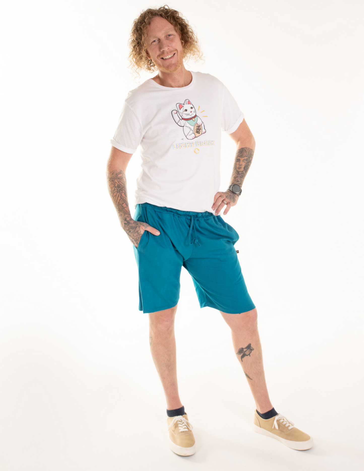 Tweedy Cotton Shorts