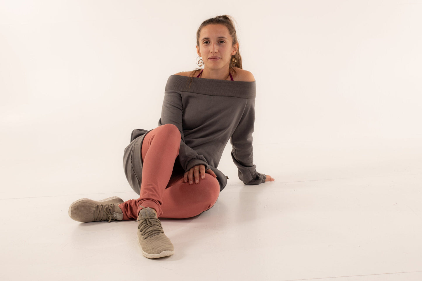 Organic Denim Cotton Leggings
