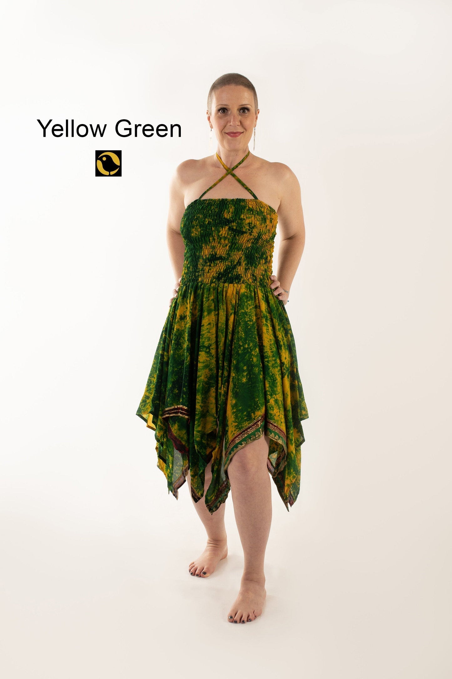 Tinkerbell Dress: Greens