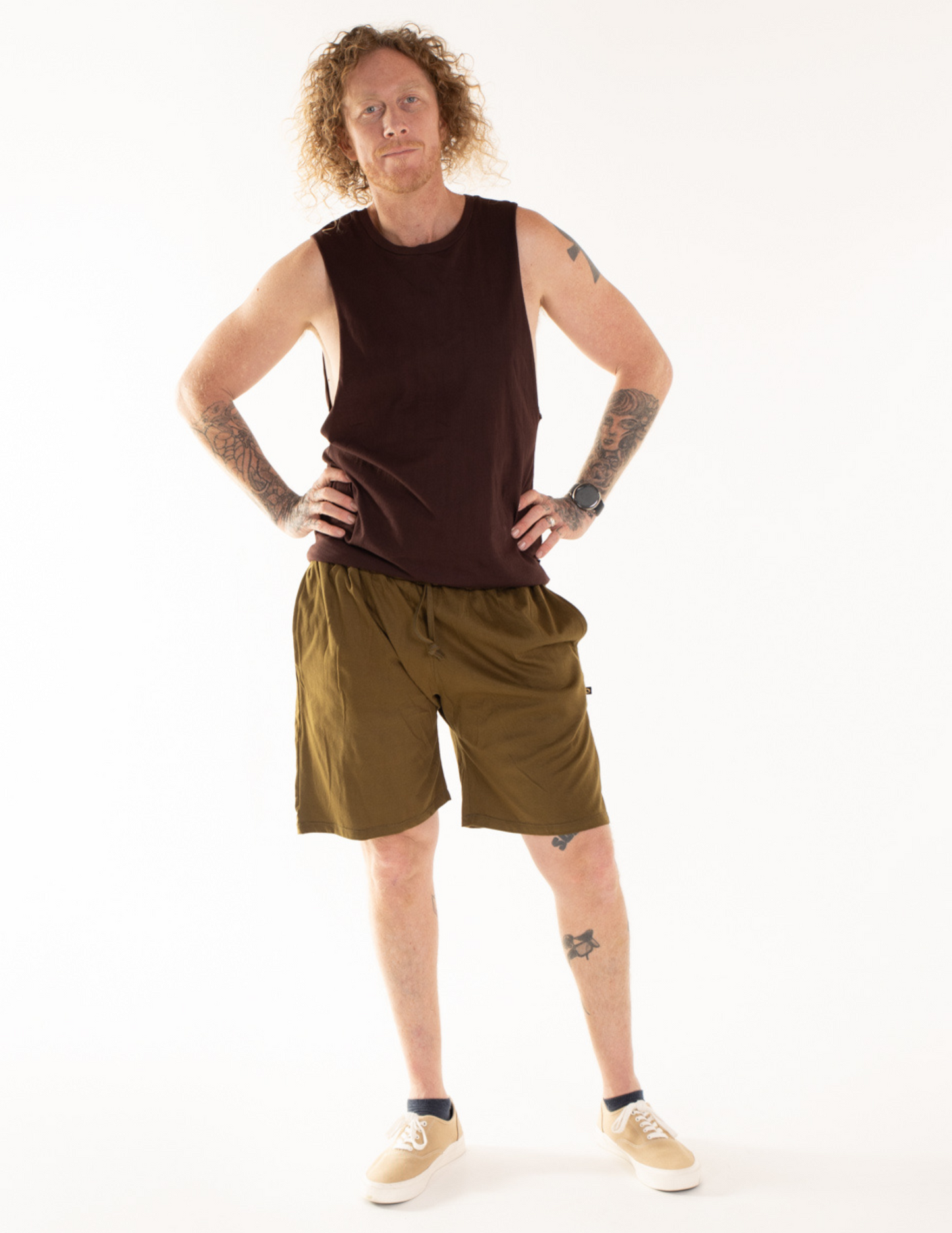 Tweedy Cotton Shorts