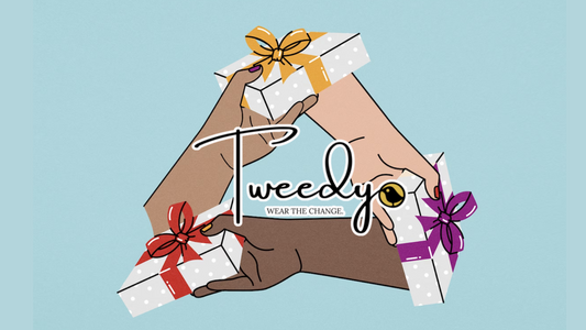 Unwrapping Re-Gifting Day with Tweedy Clothing!
