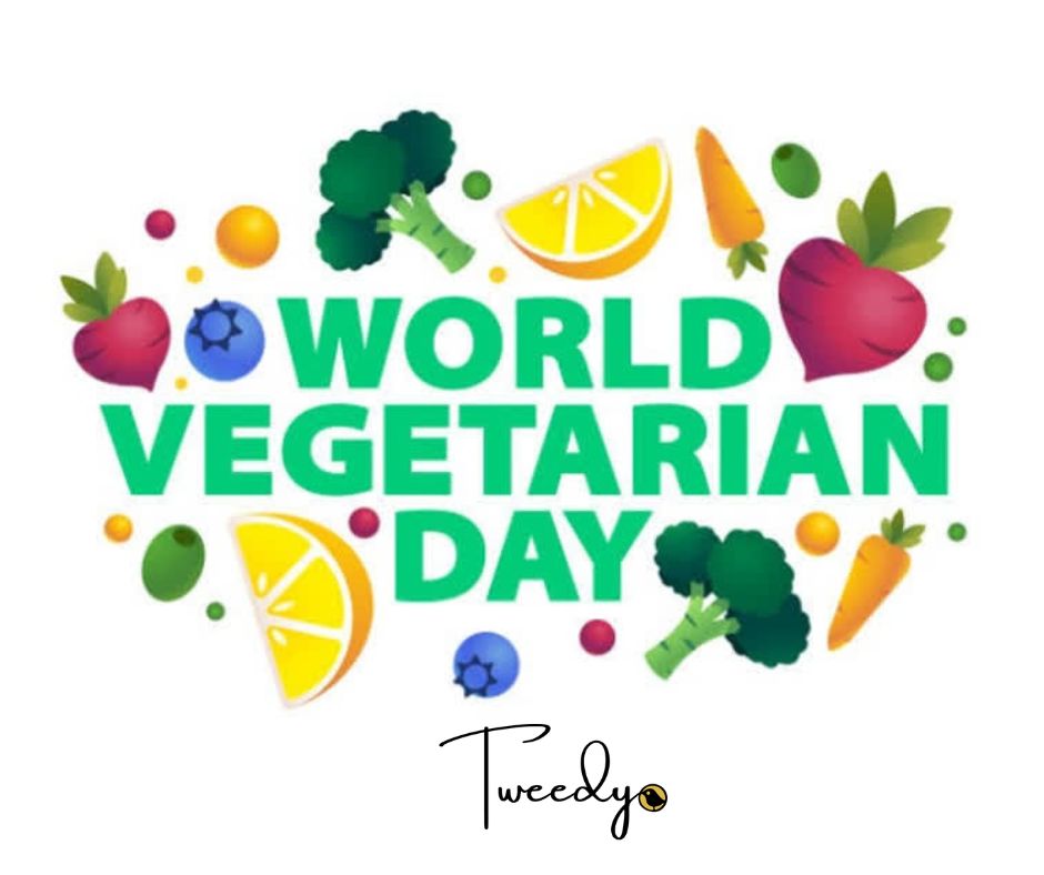 World Vegetarian Day with Tweedy Clothing