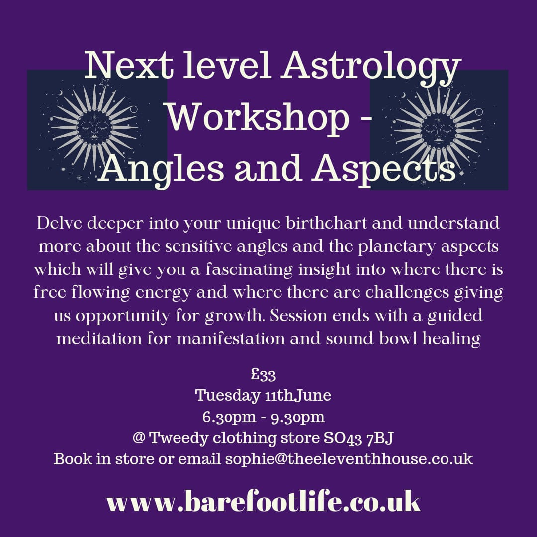 Barefoot Astrology - NEXT STEP astrology Workshops