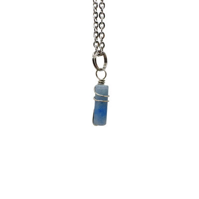 Wire Wrap Gemstone Necklace