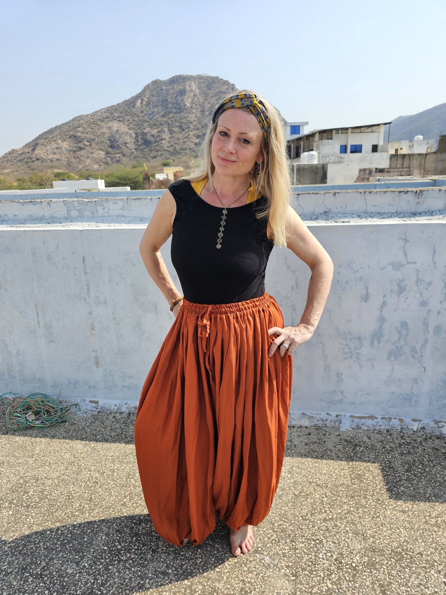 Organic Rayon Balloon Pants