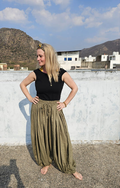 Organic Rayon Balloon Pants