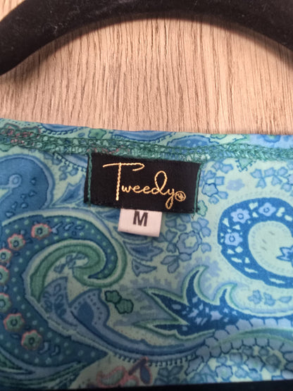 Love top in Blue Bird Print (Pre loved)