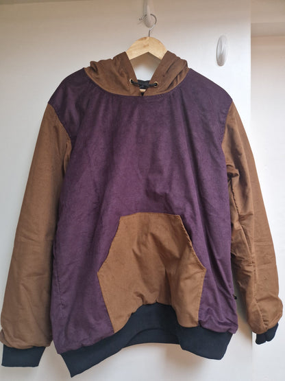 Two Tone Organic Corduroy Hoodie