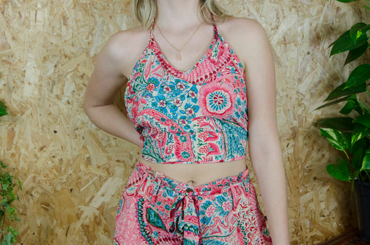 Rani Top - Flamingo