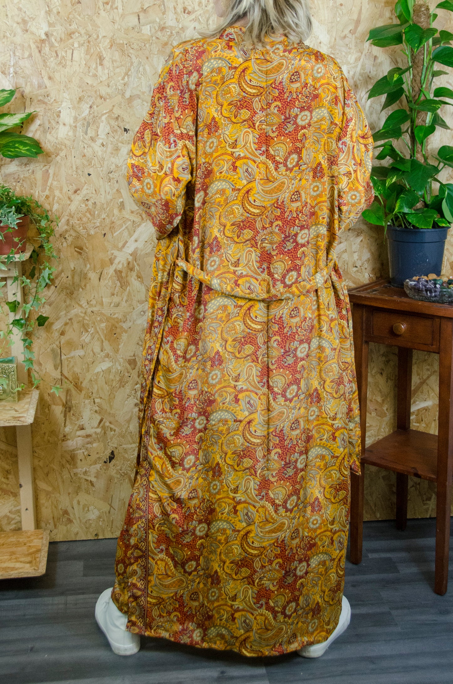 Sunflower Long Kimono