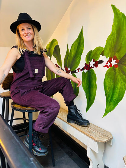 Organic Cord Dungarees