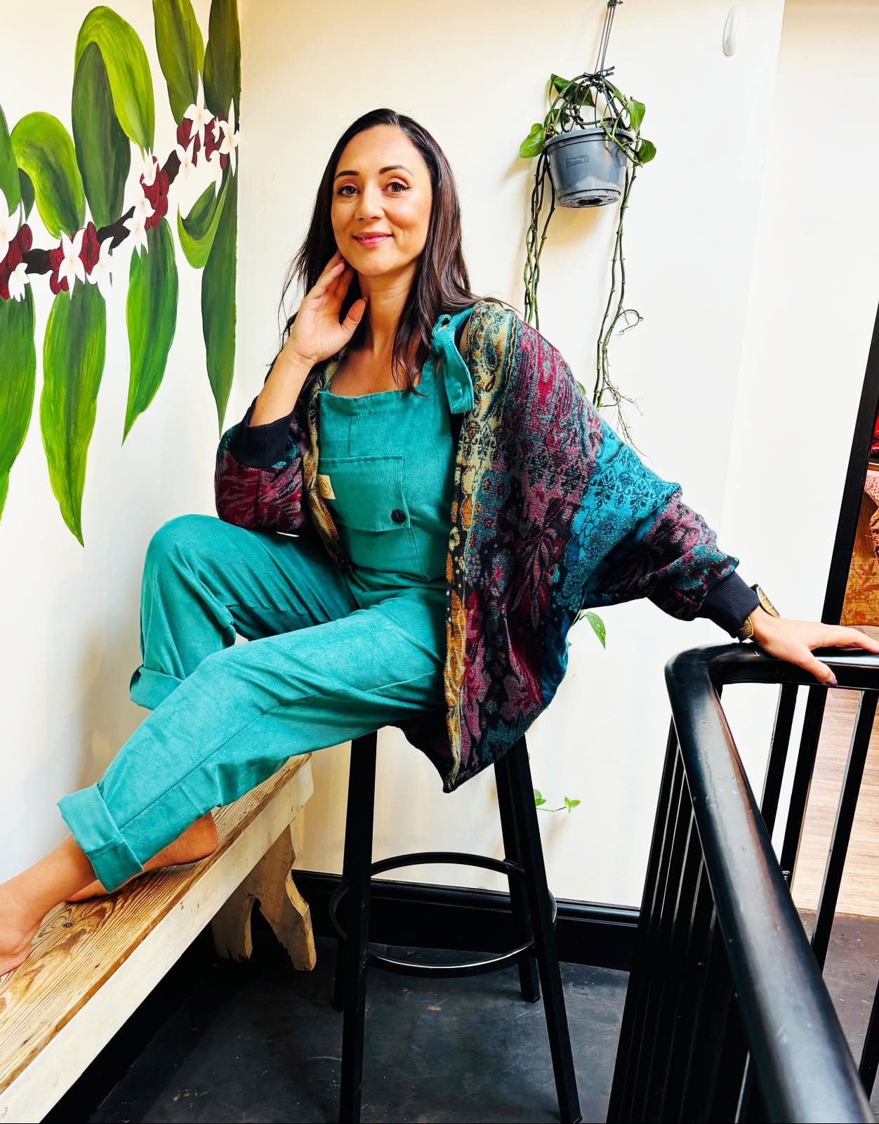 Organic Cord Dungarees