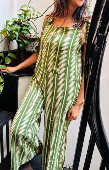 Organic Rayon 3/4 Length Dungarees