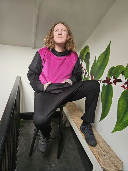 Two Tone Organic Corduroy Hoodie