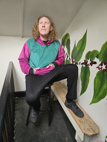 Two Tone Organic Corduroy Hoodie