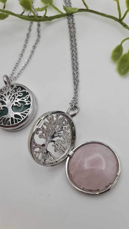 Tree of Life Locket Necklace