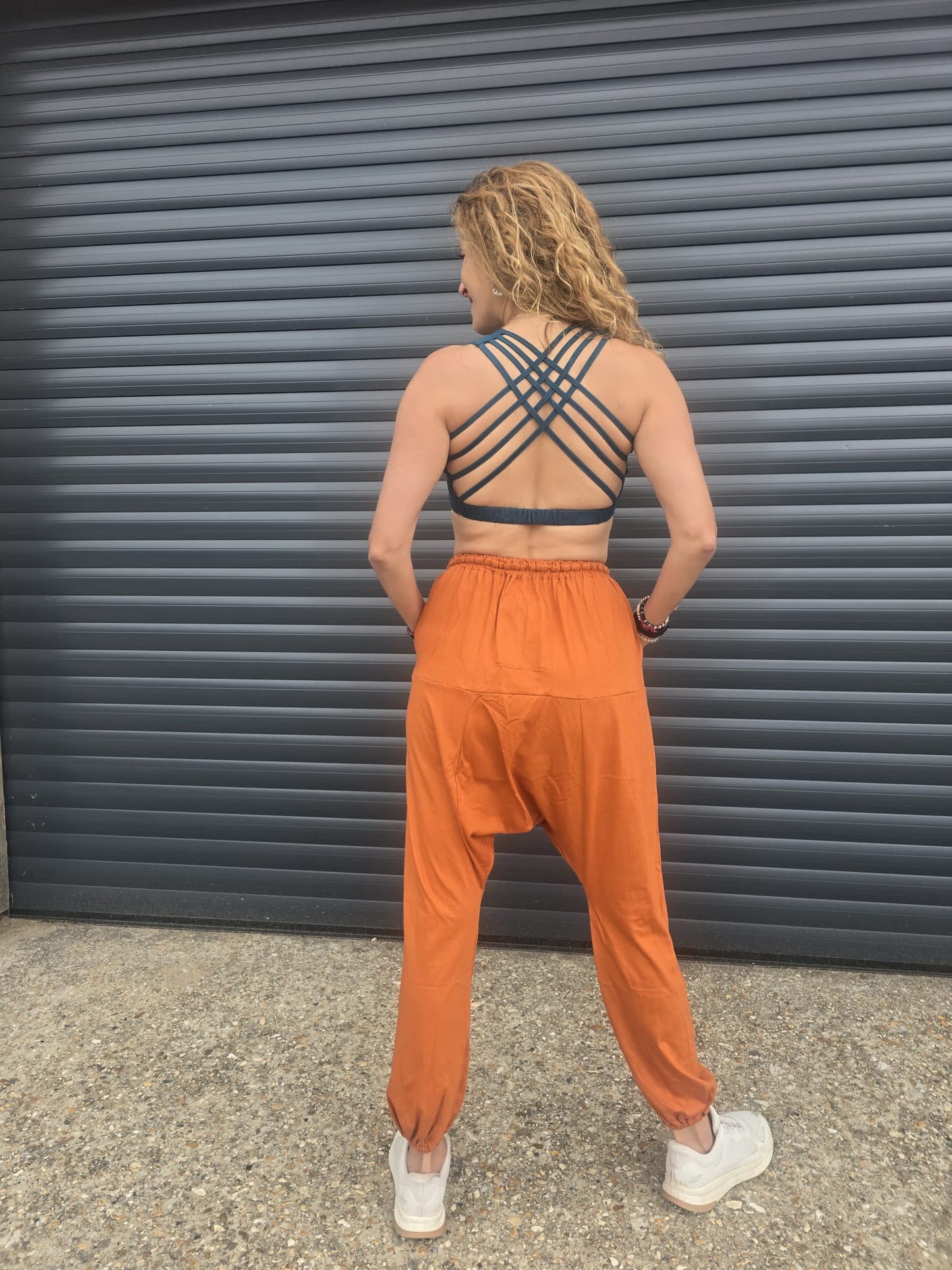 Yoga Pants in Orange