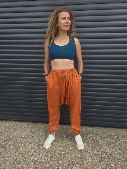 Yoga Pants in Orange