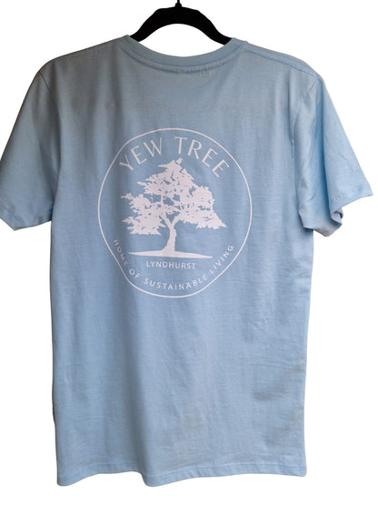 Organic Cotton - 'Yew Tree' Logo - Unisex Tee