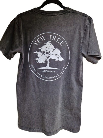Organic Cotton - 'Yew Tree' Logo - Unisex Tee