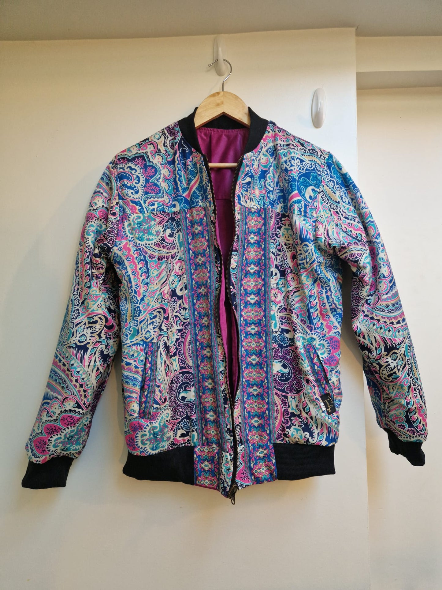 Reversible Jacket Neon/Hot pink