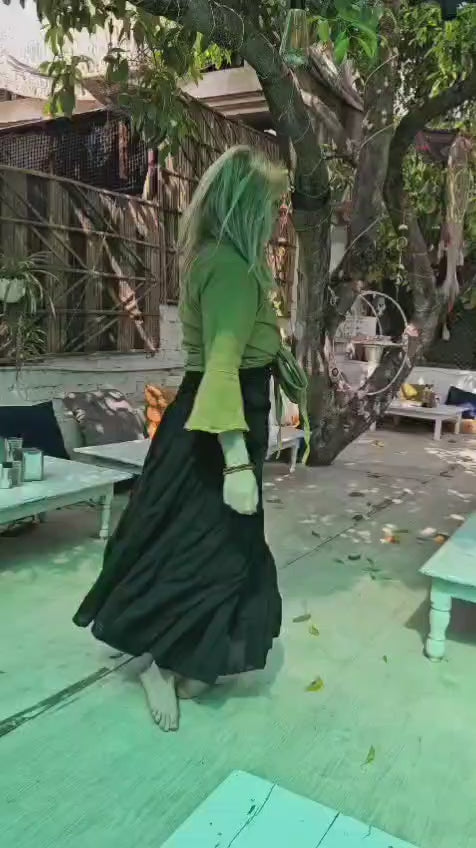 Cotton Layered Skirt/Dress
