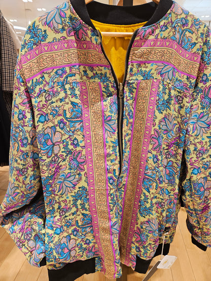 Organic Reversible Bomber Jacket