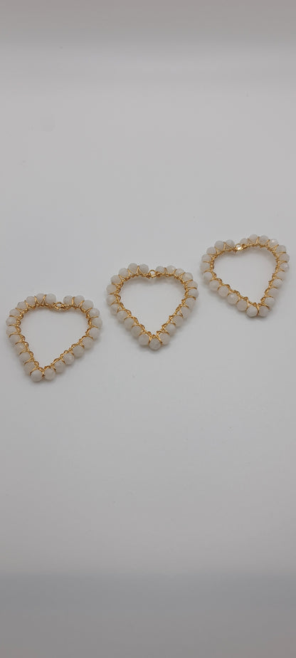 Moonstone Heart Pendant