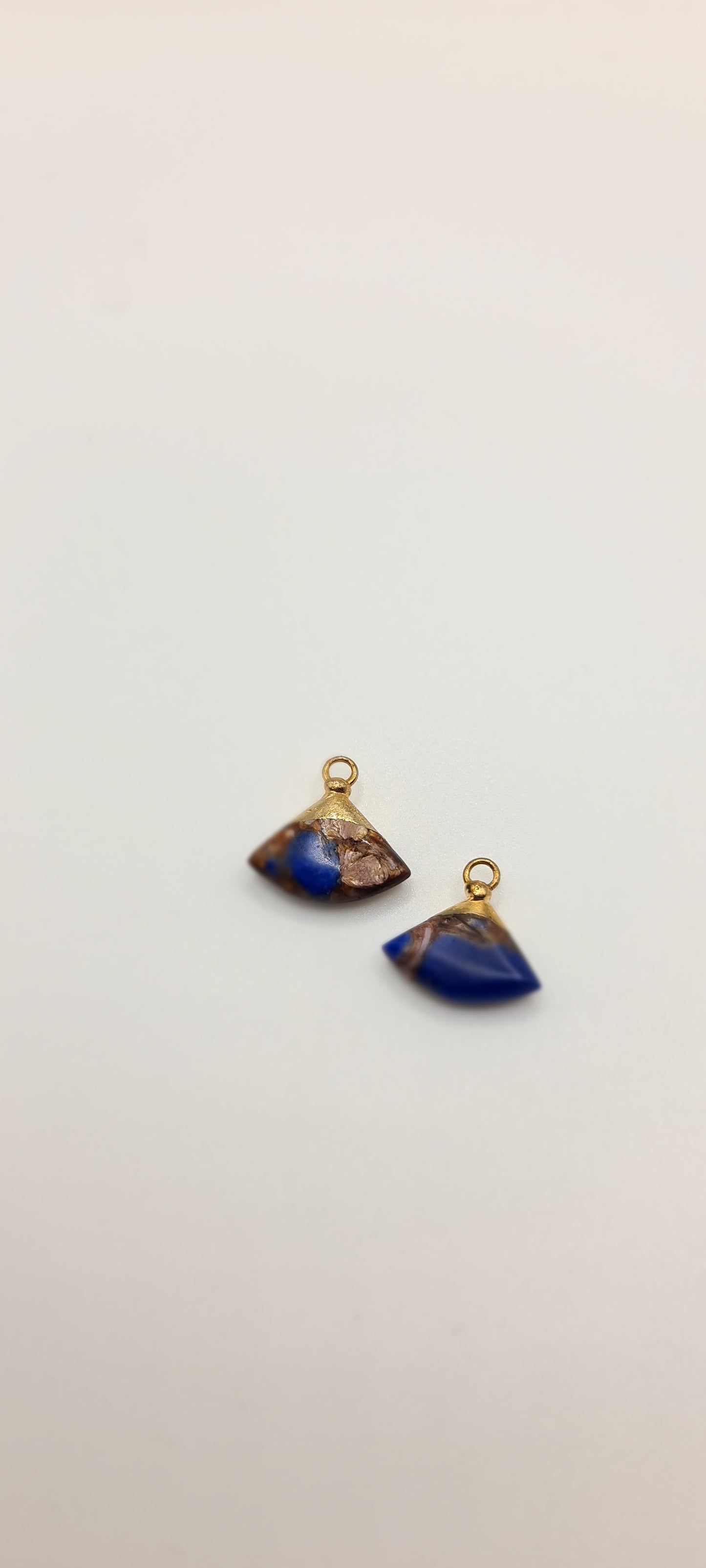 Lapis Lazuli Reuleaux Triangle Pendant