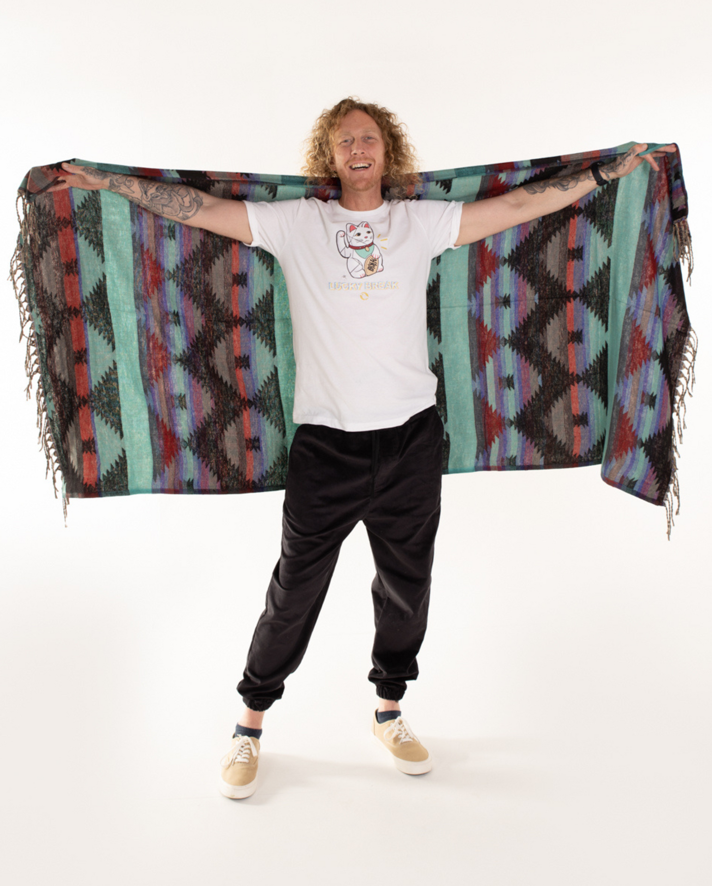 Blanket Scarf - Aztec