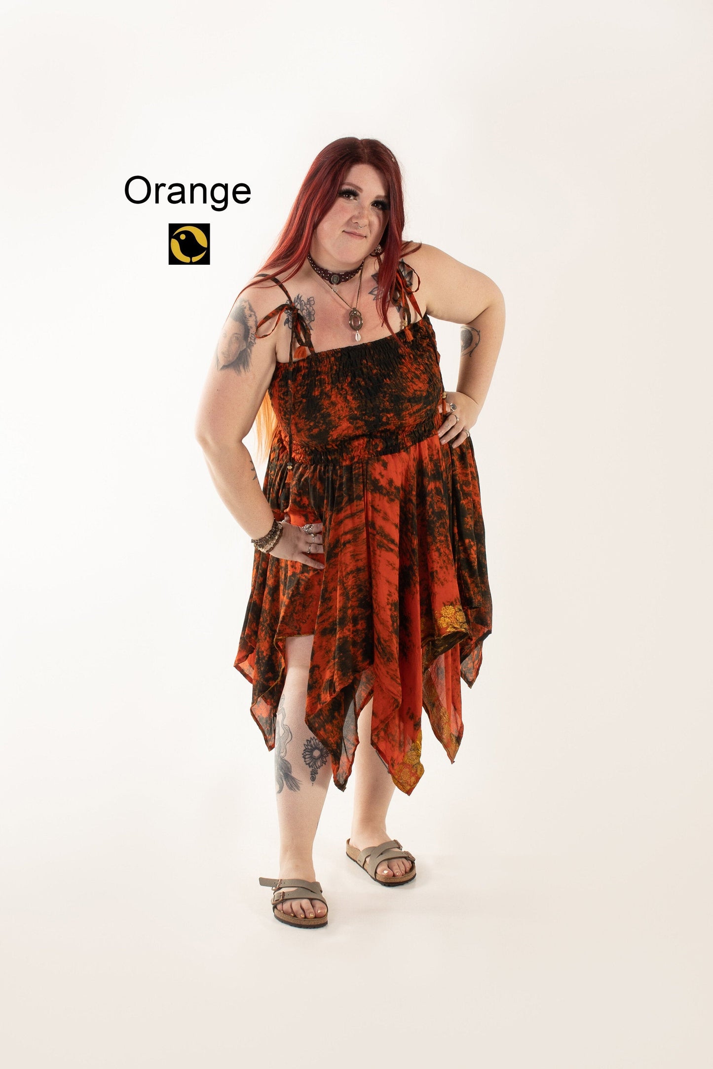 Tinkerbell Dress: Oranges