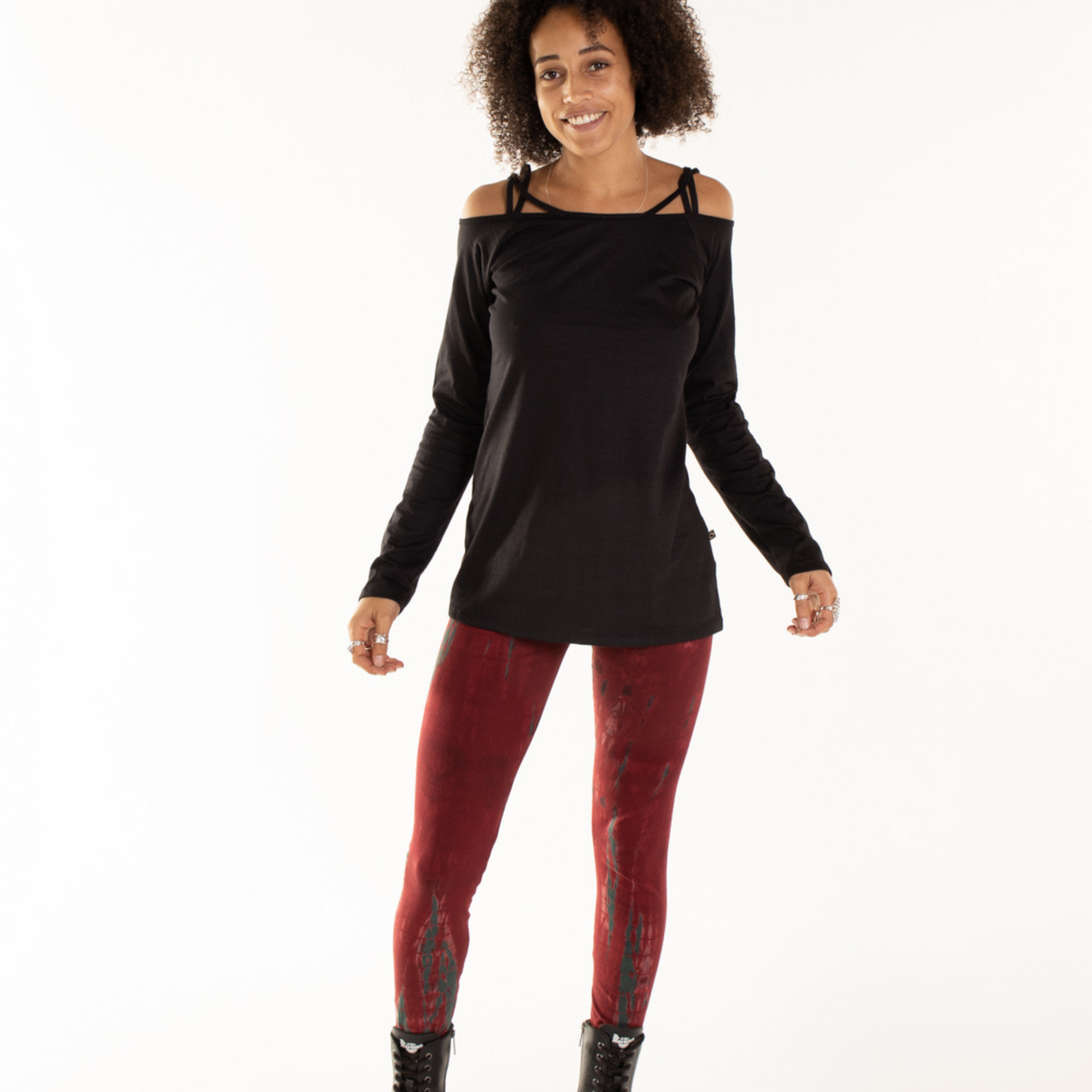 Criss Cross Long Sleeved Top