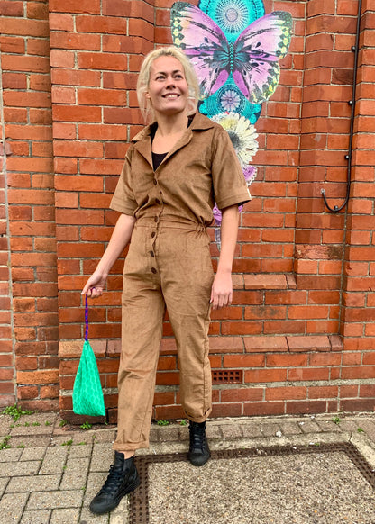 Organic Corduroy Boilersuit