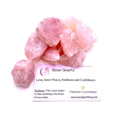 Raw Rose Quartz